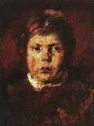 Frank Duveneck A Child's Portrait Sweden oil painting reproduction